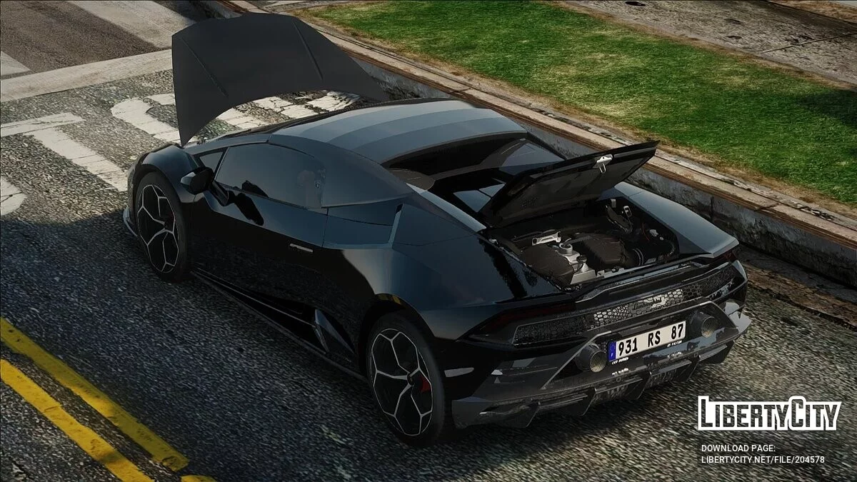 Lamborghini Huracan Evo Spyder 2019 / GTA San Andreas