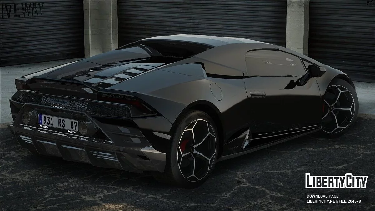 Lamborghini Huracan Evo Spyder 2019 / GTA San Andreas