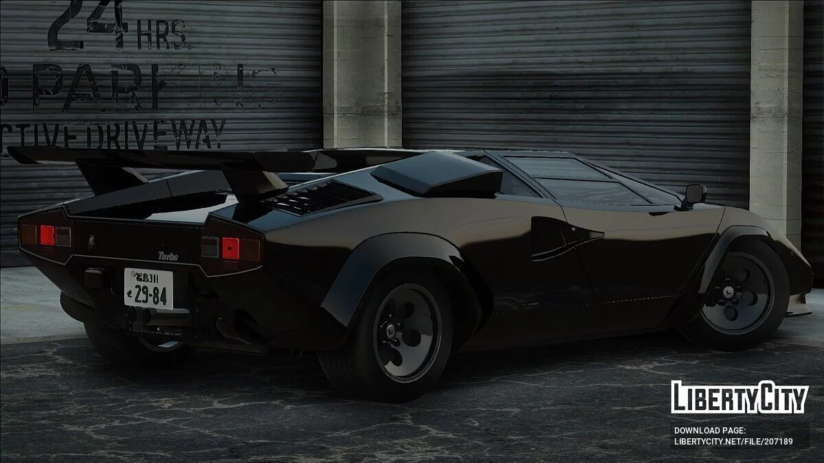 Lamborghini Countach Turbo / GTA San Andreas