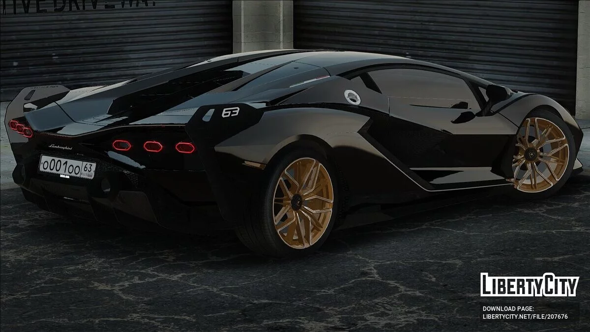 Lamborghini Sian FKP 37 / GTA San Andreas