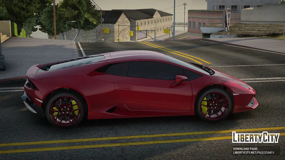 Lamborghini Huracan 2013 / GTA San Andreas