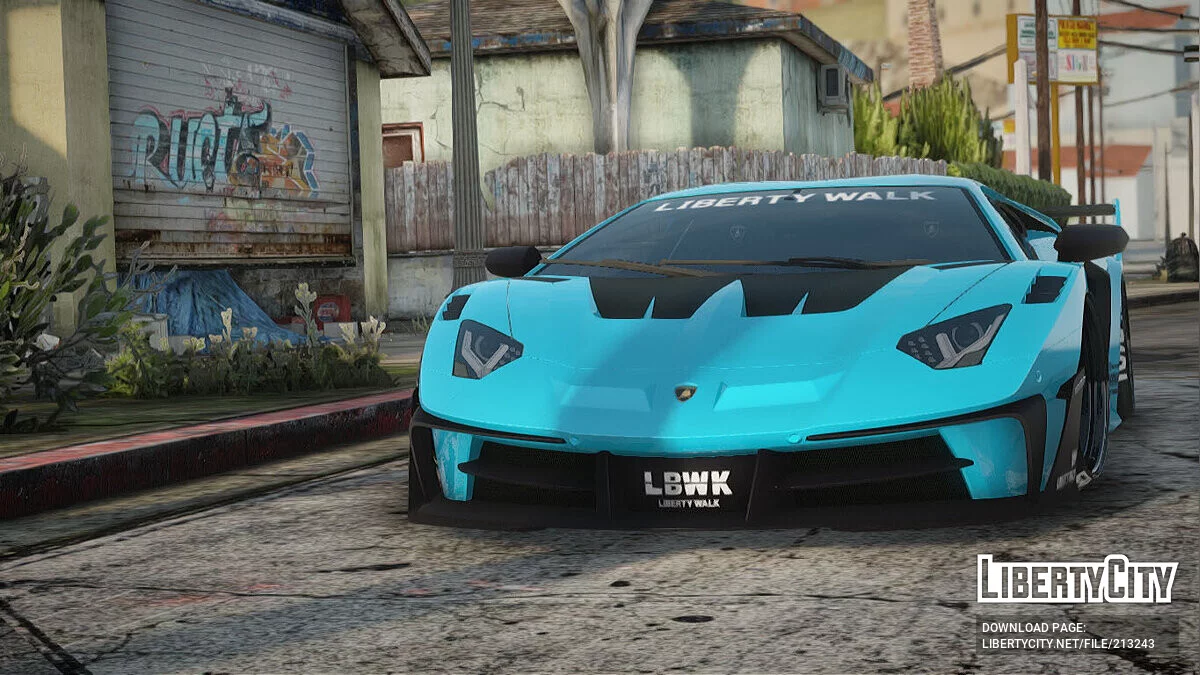 2022 Lamborghini Aventador LP 780-4 Ultimae LB Silhouette / GTA San Andreas