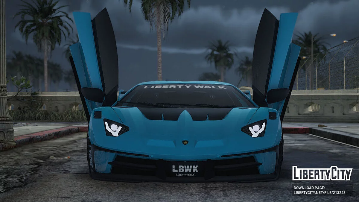 2022 Lamborghini Aventador LP 780-4 Ultimae LB Silhouette / GTA San Andreas