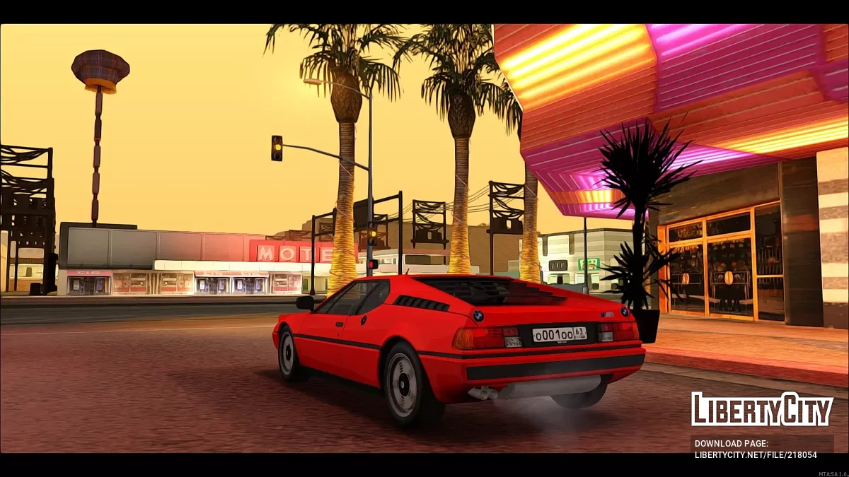 BMW M1 Stock / GTA San Andreas