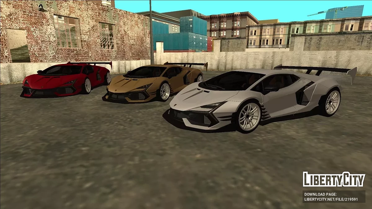 Lamborghini Revuelto Widebody / GTA San Andreas