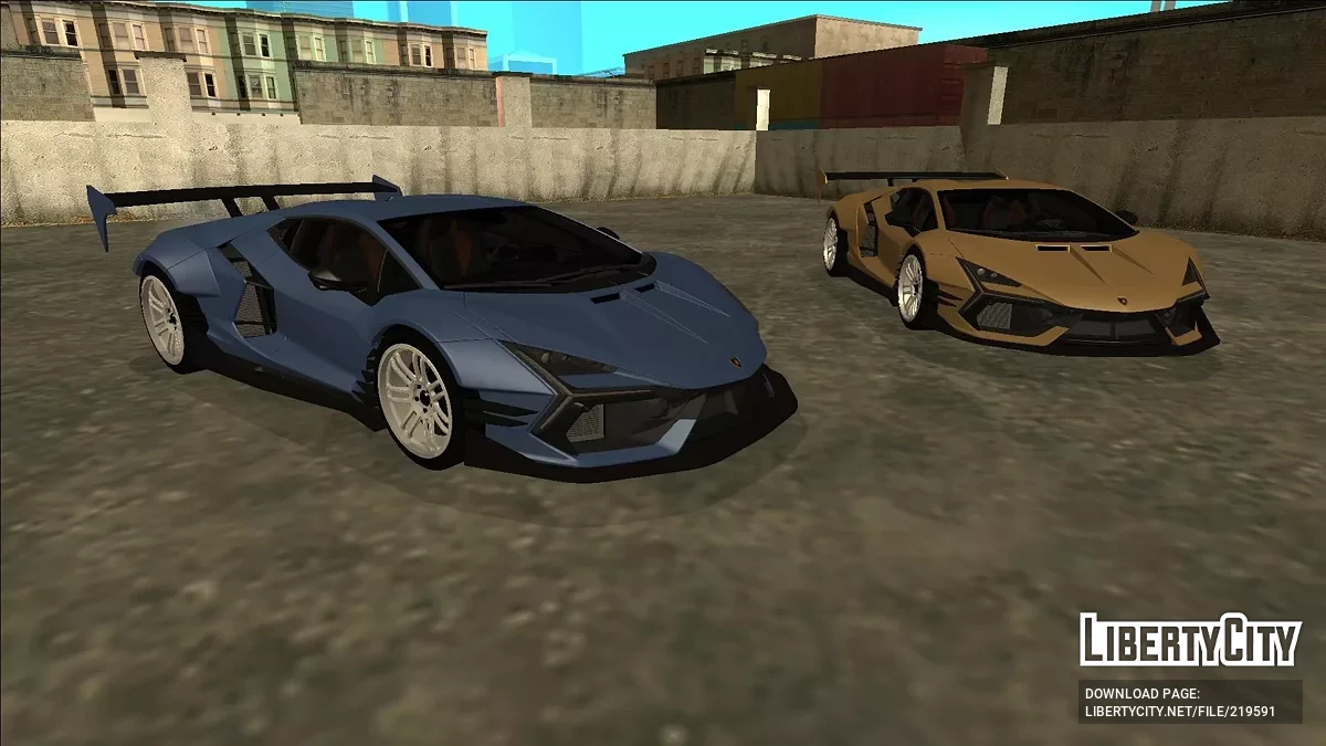 Lamborghini Revuelto Widebody / GTA San Andreas