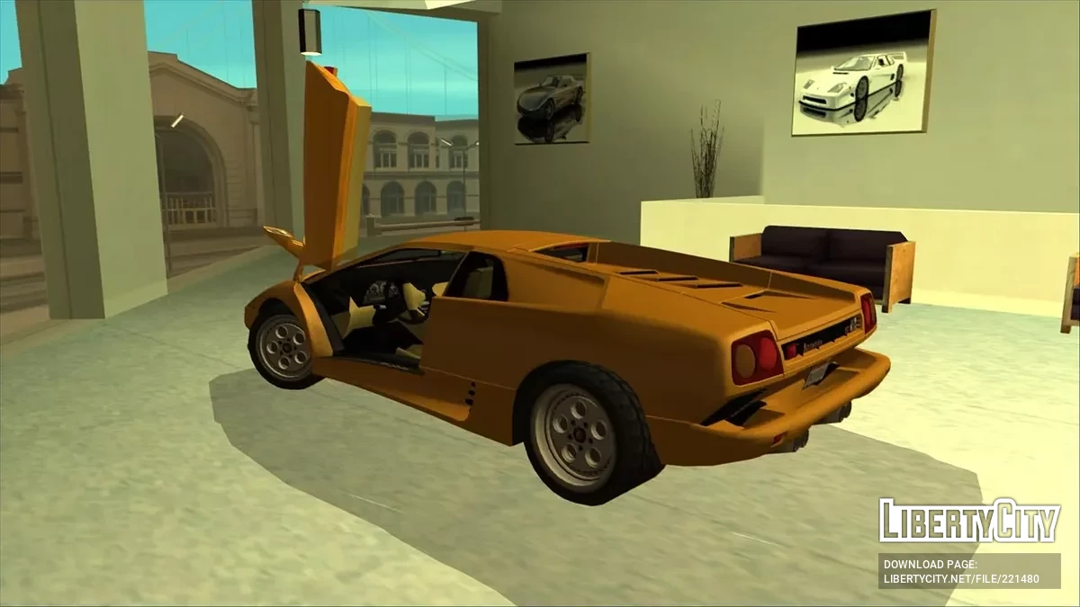 Lamborghini Diablo VT 1994 / GTA San Andreas