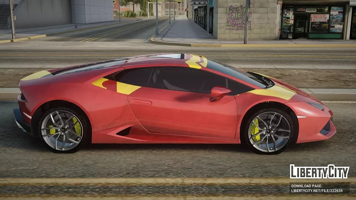 Lamborghini Huracan Iron Man / GTA San Andreas