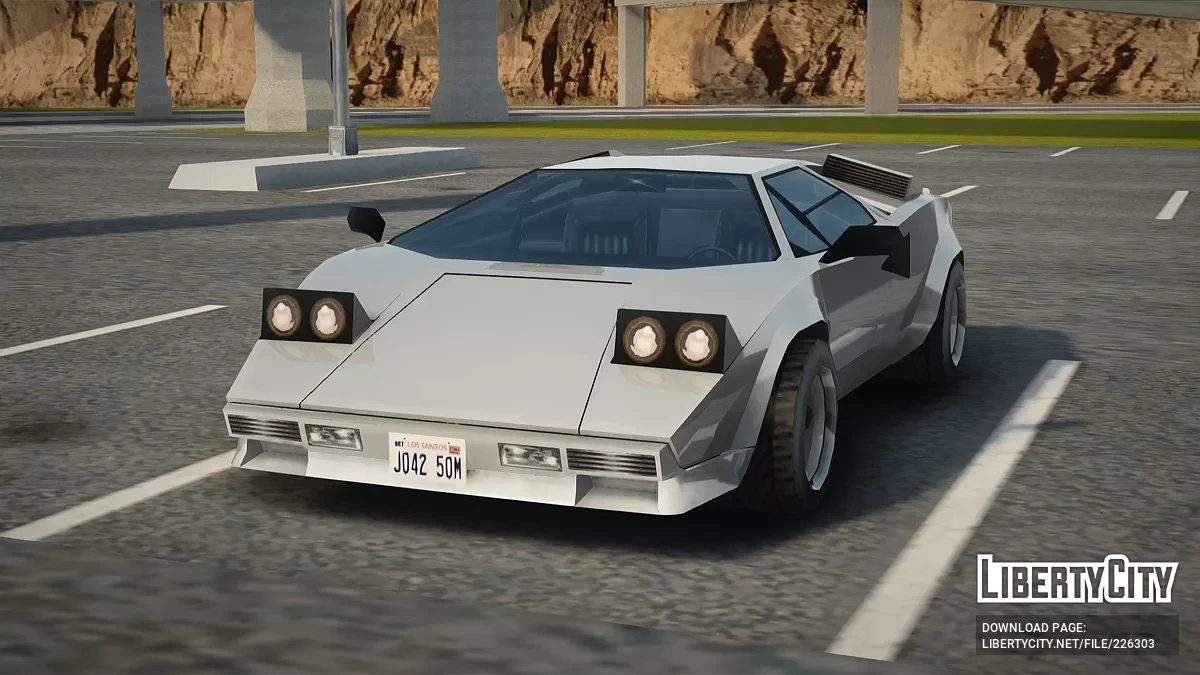 Lamborghini Countach [IVF] / GTA San Andreas