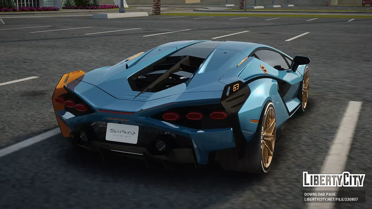 2020 Lamborghini Sián FKP 37 / GTA San Andreas