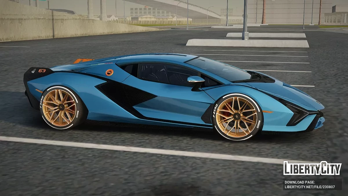 2020 Lamborghini Sián FKP 37 / GTA San Andreas