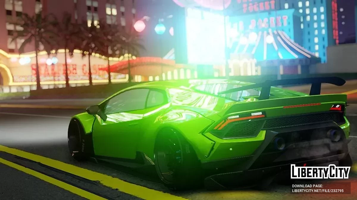 Lamborghini Huracan Performante Liberty Walk 2018 / GTA San Andreas