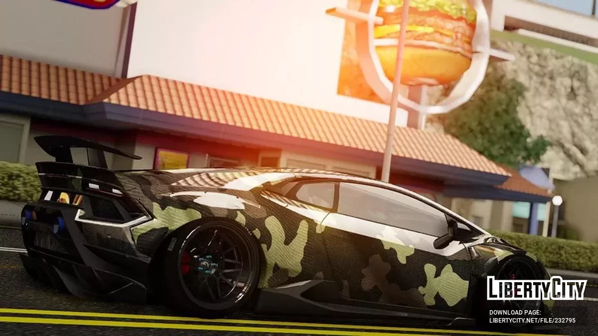 Lamborghini Huracan Performante Liberty Walk 2018 / GTA San Andreas