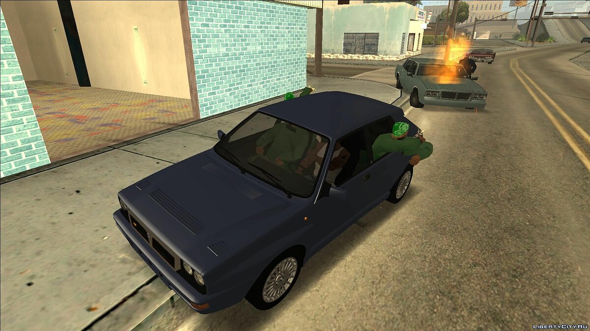 Скачать Lancia Delta HF Integrale Evoluzione II для GTA San Andreas