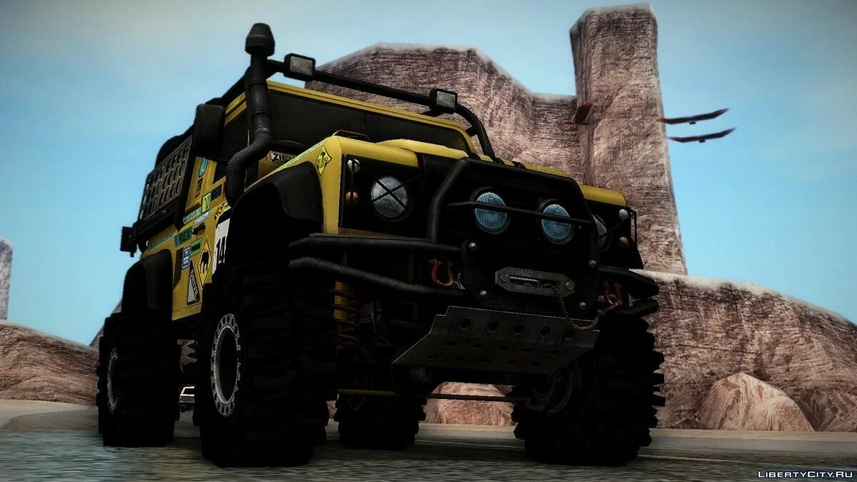 Land Rover Defender Off-Road / GTA San Andreas