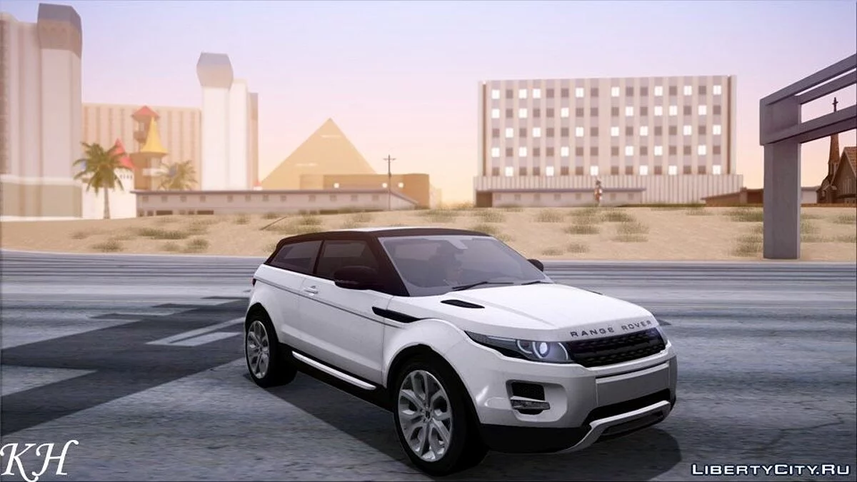 2012 Land Rover Range Rover Evoque [ImVehFt] v2.1 / GTA San Andreas