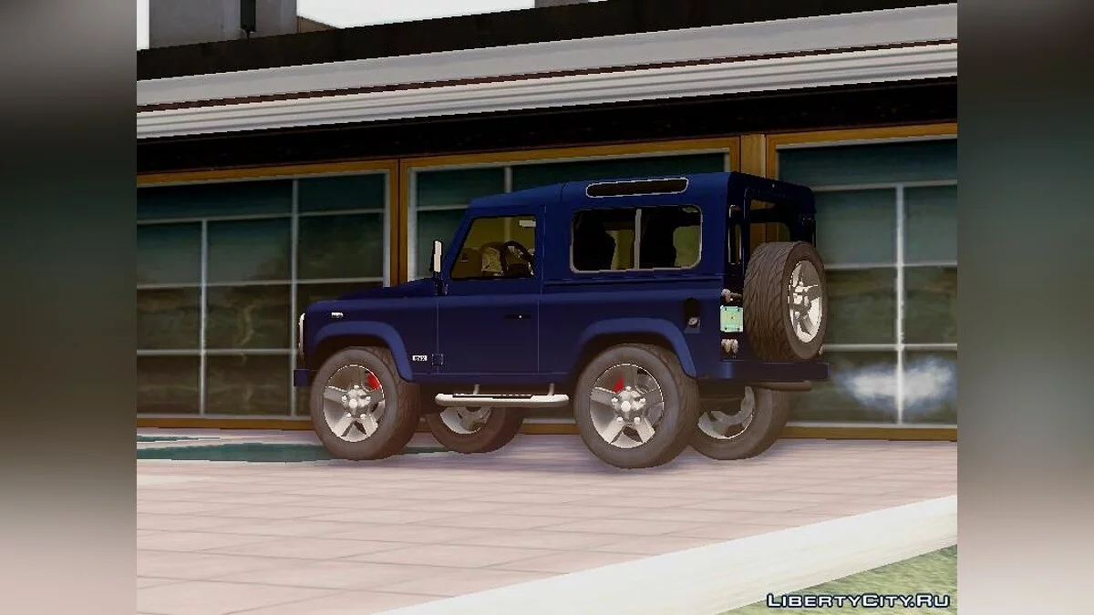 Land Rover Defender / GTA San Andreas