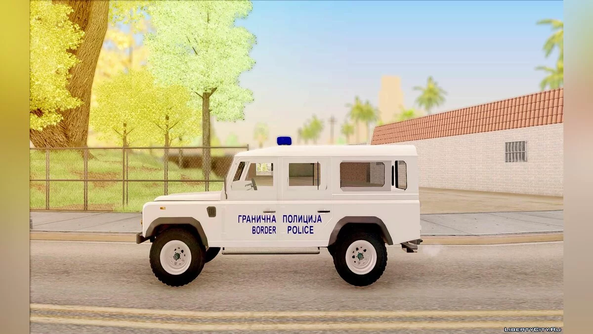 Land Rover Defender Serbian Police / GTA San Andreas