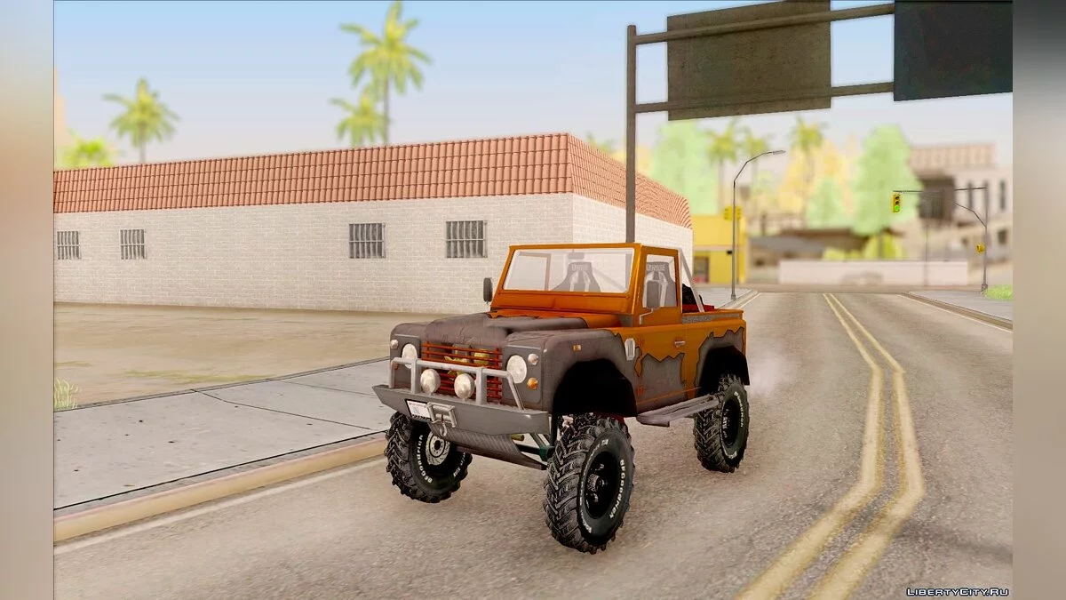 Land Rover Defender / GTA San Andreas