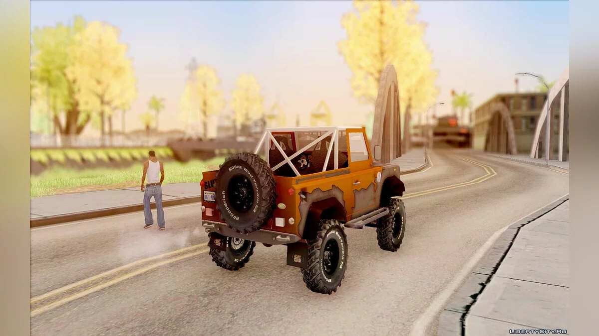 Land Rover Defender / GTA San Andreas