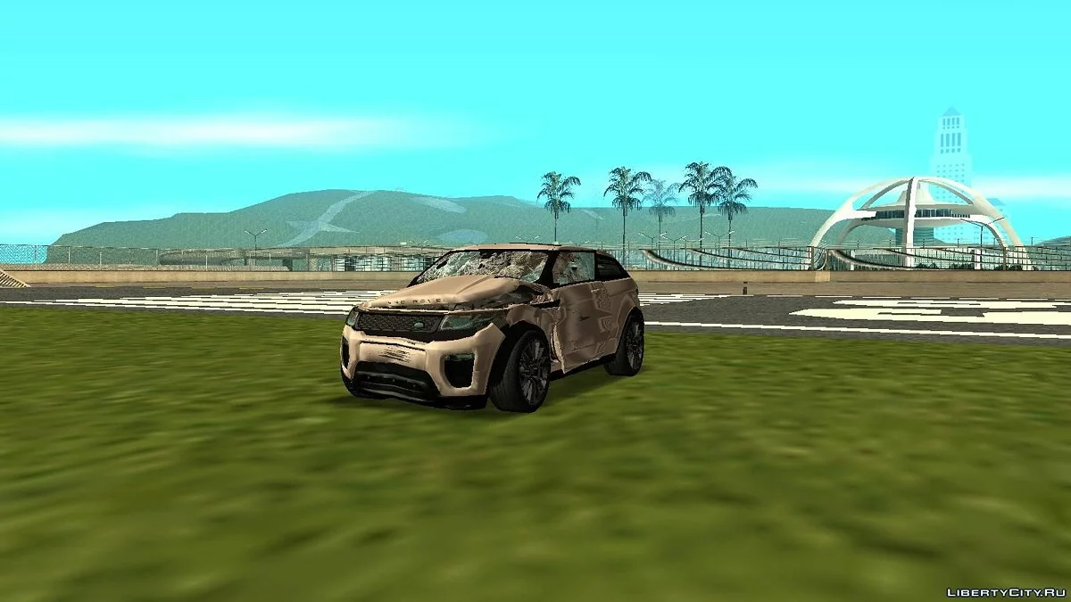 Range Rover Evoque - полностью разрушаемый / GTA San Andreas