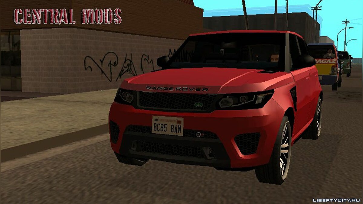 Скачать Land Rover Range Rover Sport SVR 2017 для GTA San Andreas