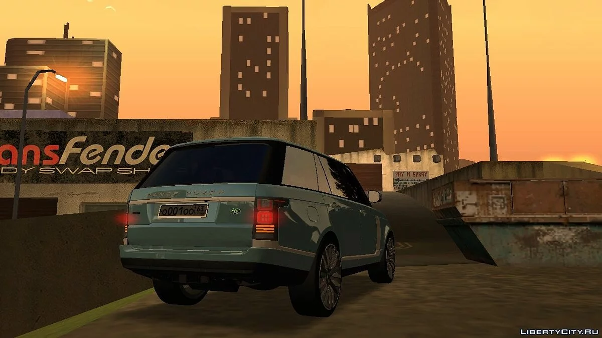 Land-Rover Vogue / GTA San Andreas