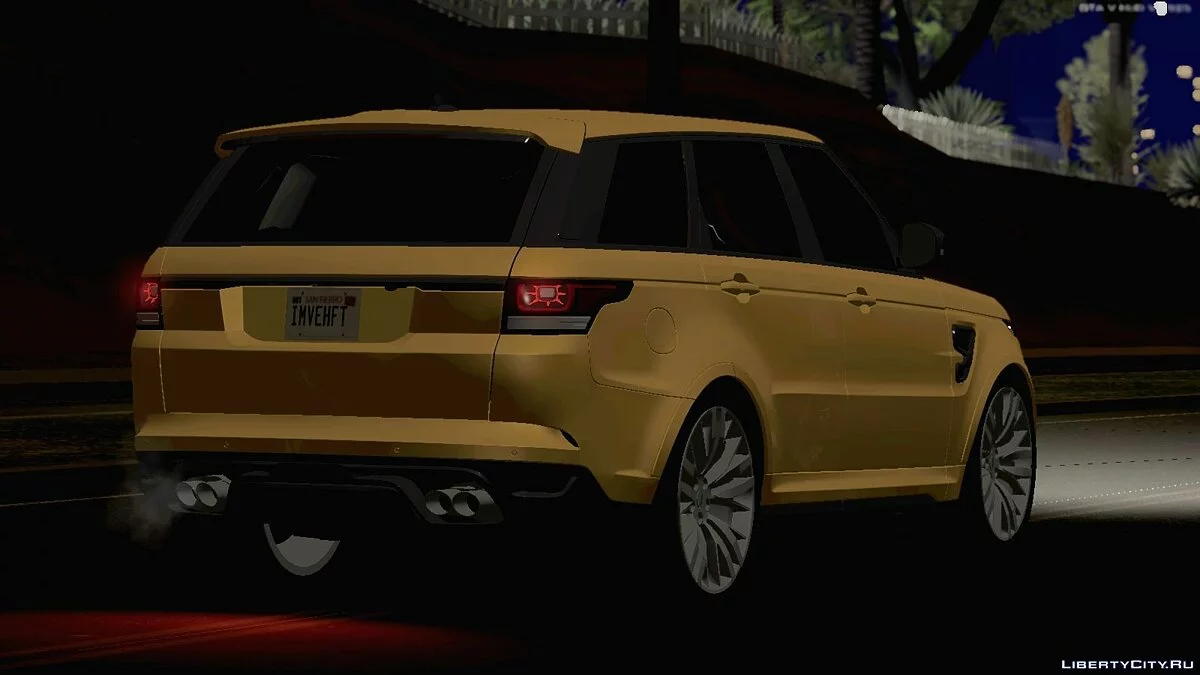 RANGE ROVER® SPORT SVR [IVF] [ADB] / GTA San Andreas
