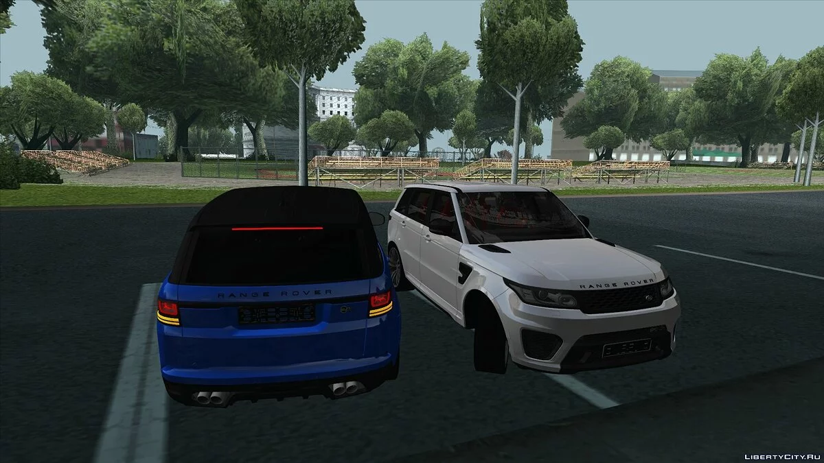 Range-Rover SVR 2018 с тюнингом / GTA San Andreas