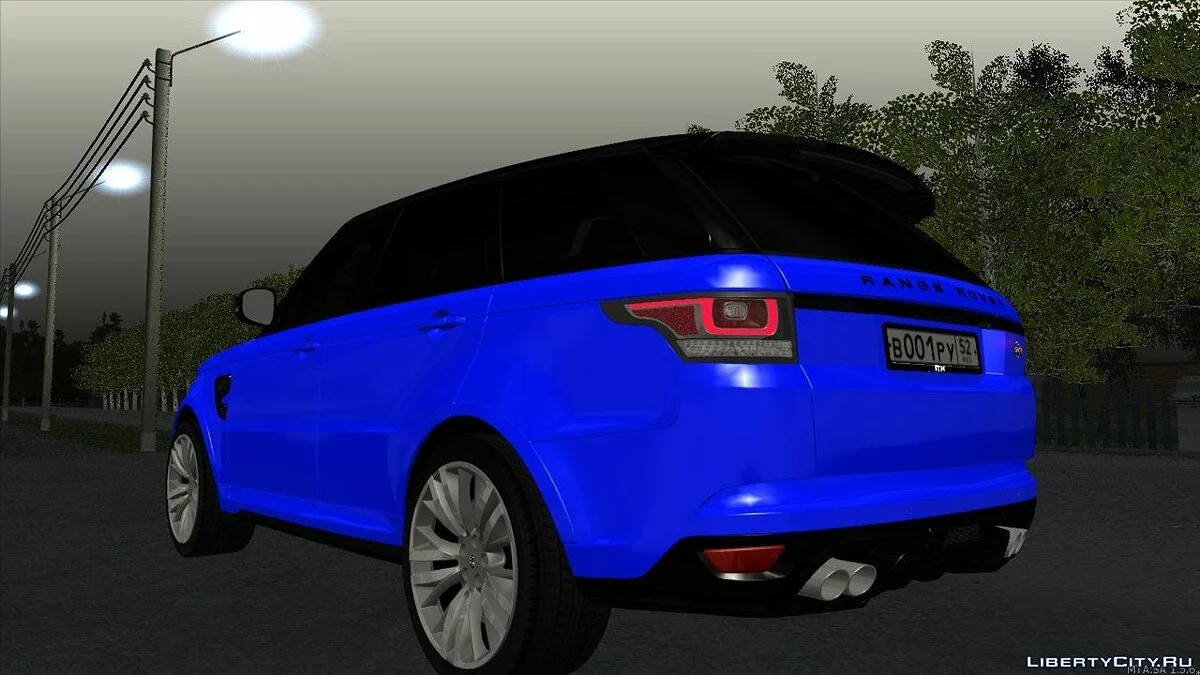 Range Rover SVR / GTA San Andreas