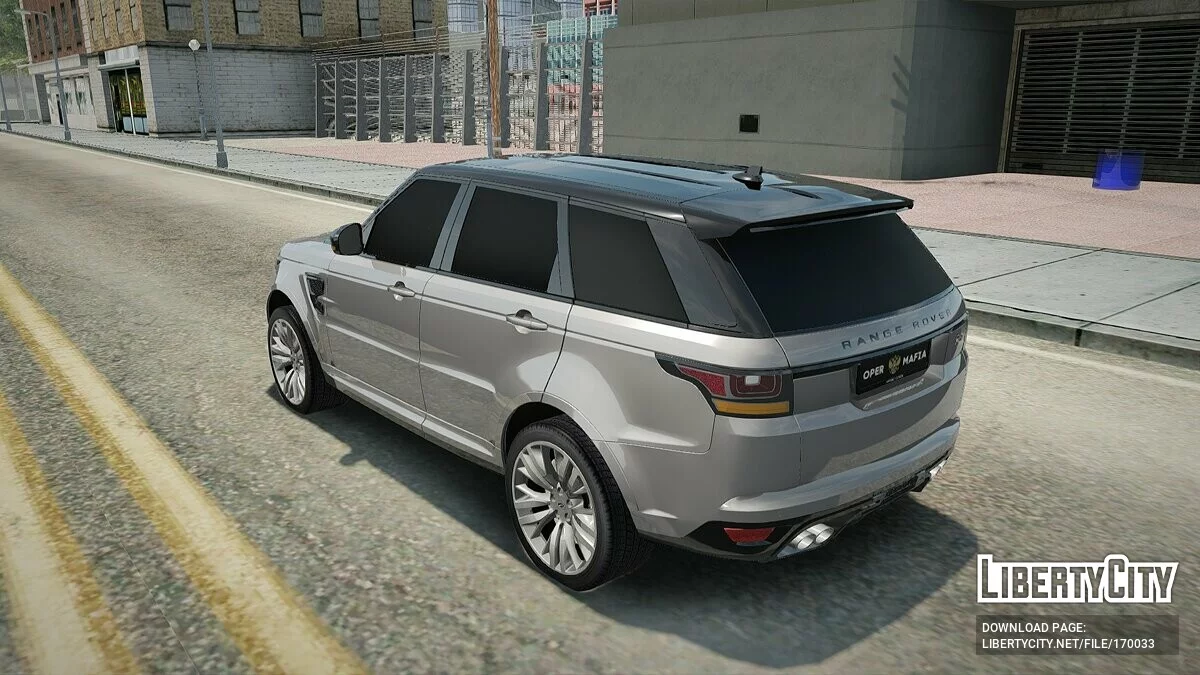 Range Rover Sport SVR / GTA San Andreas