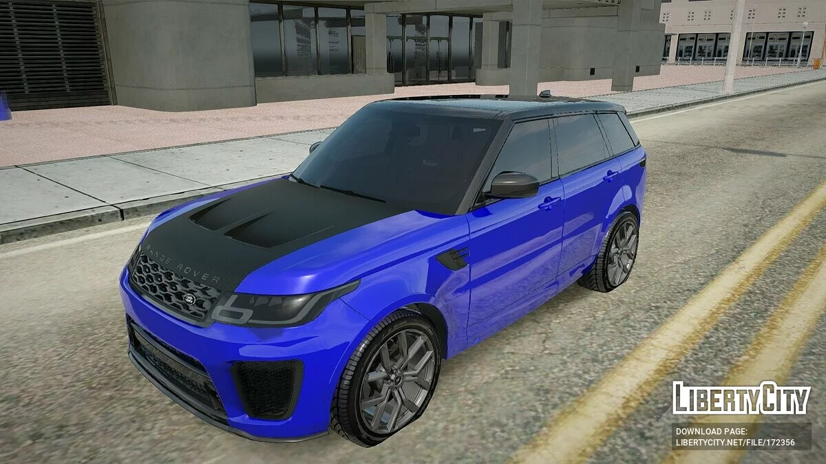 Range Rover Sport SVR 2018 / GTA San Andreas