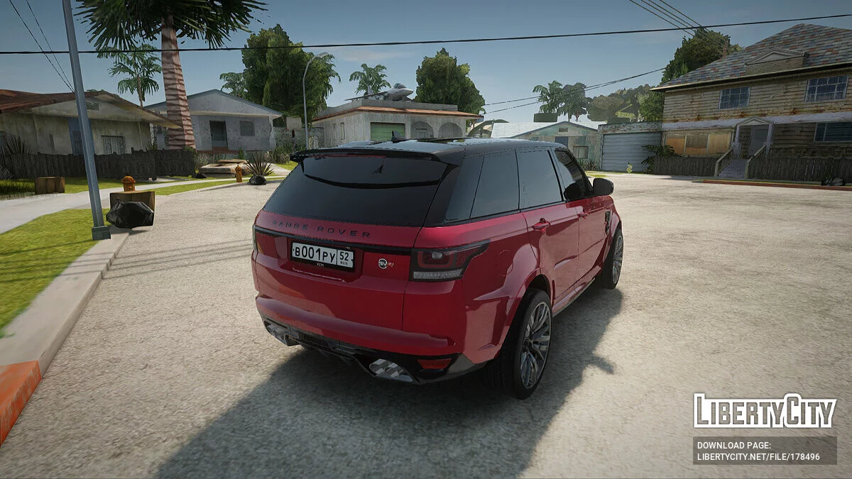 Range Rover Sport SVR / GTA San Andreas