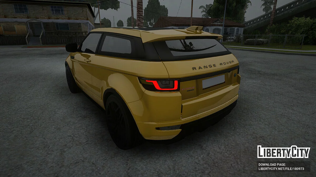 Range Rover Evoque / GTA San Andreas