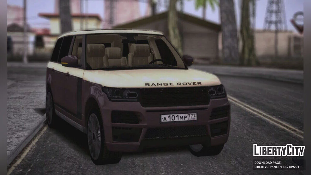 Range Rover Mansory / GTA San Andreas