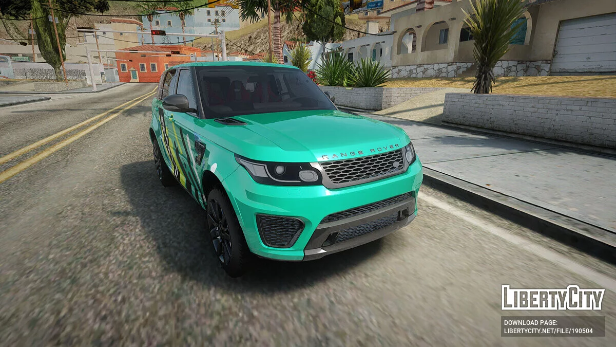 Range Rover SVR / GTA San Andreas