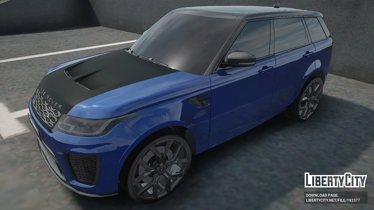 Range Rover Sport SVR / GTA San Andreas