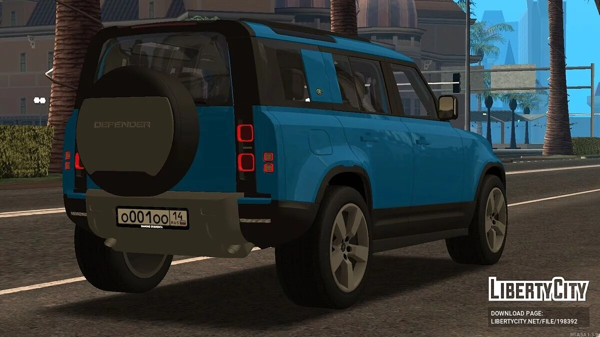 Land Rover Defender + CCD / GTA San Andreas