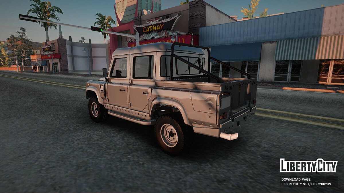 Скачать Land Rover Defender 110 2017 для GTA San Andreas