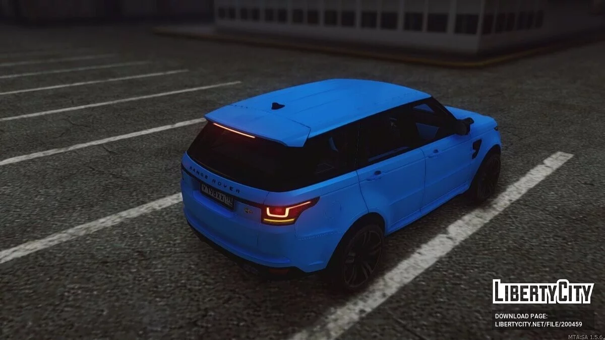 Land Rover Range Rover SVR / GTA San Andreas