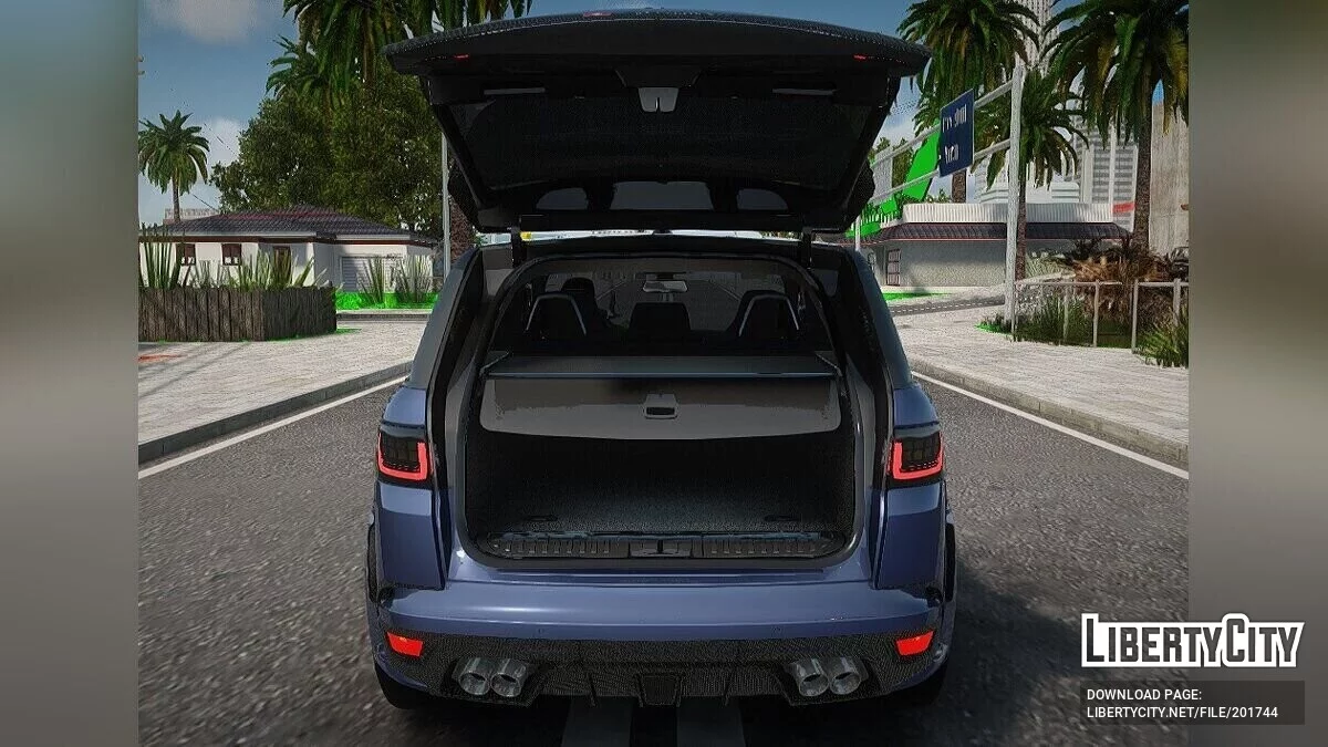 Range Rover Sport SVR Mansory / GTA San Andreas