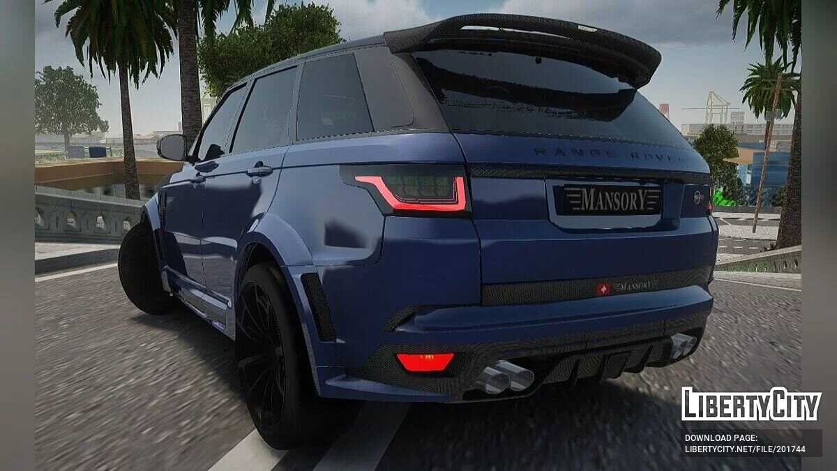 Range Rover Sport SVR Mansory / GTA San Andreas
