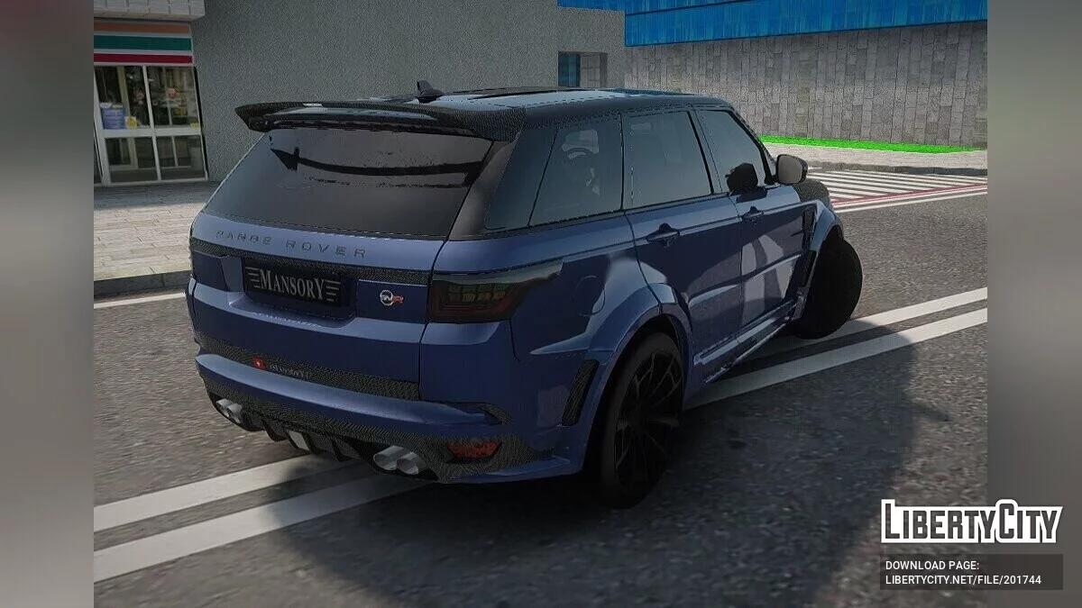 Range Rover Sport SVR Mansory / GTA San Andreas