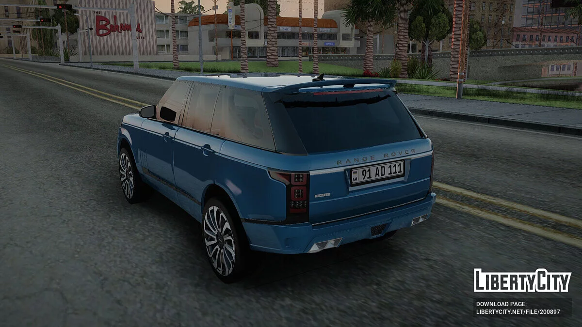 Range Rover Vogue Armenian / GTA San Andreas
