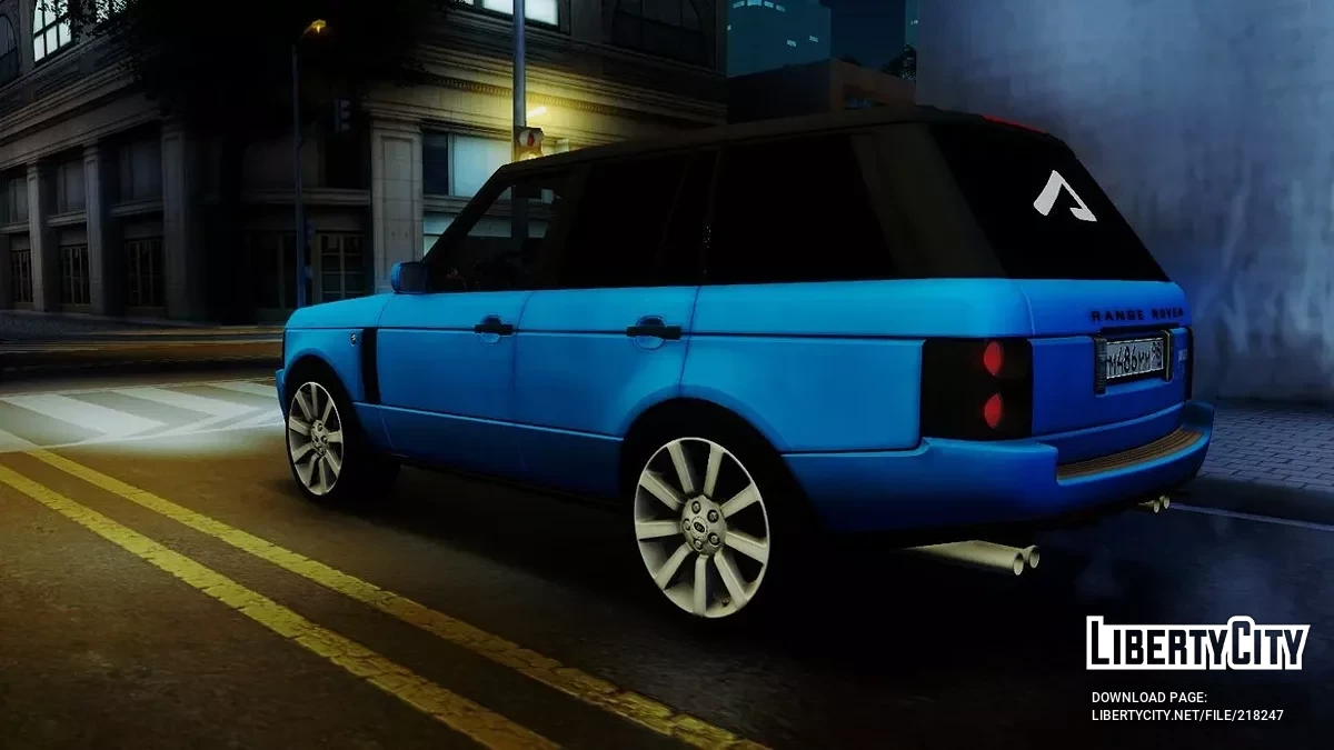 Land Rover Range Rover Понторезка / GTA San Andreas