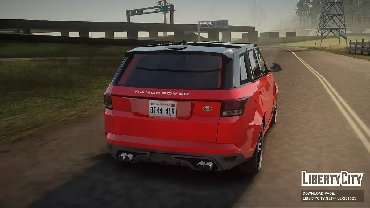 Land Rover Range Rover SVR 2015 / GTA San Andreas