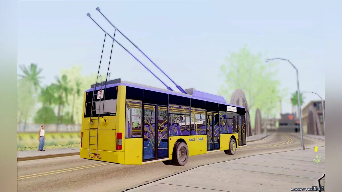 ElectroLAZ (ЛАЗ Е-183) / GTA San Andreas