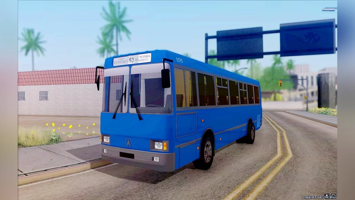 ЛАЗ 52528 / GTA San Andreas