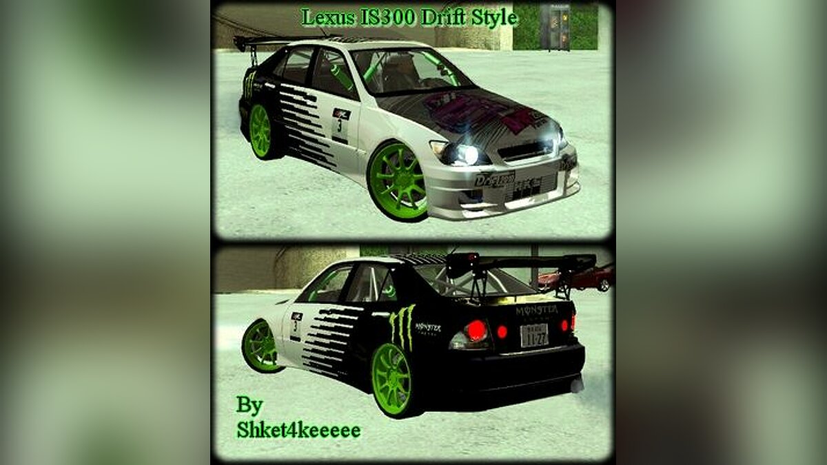 Скачать Lexus IS300 DrifT для GTA San Andreas