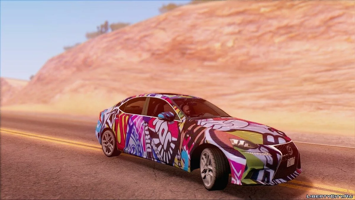 2014 Lexus IS350 FSPORT Stikers Editions  / GTA San Andreas